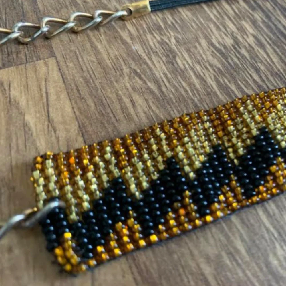 Beaded Boho Headband
